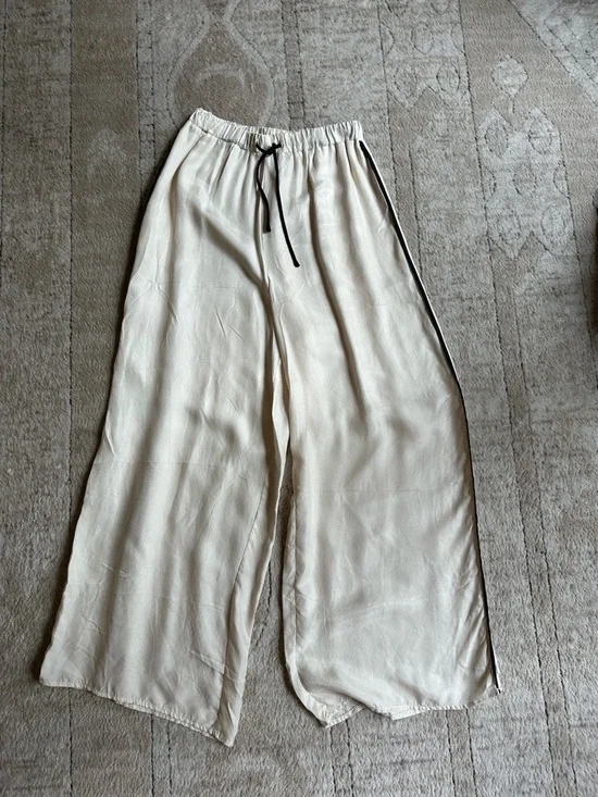 VRG GRL Moonscapes Pants Cream with Black Stripe - Picture 2 of 5